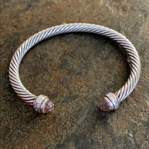 Cable Classics® Bracelet with Amethyst